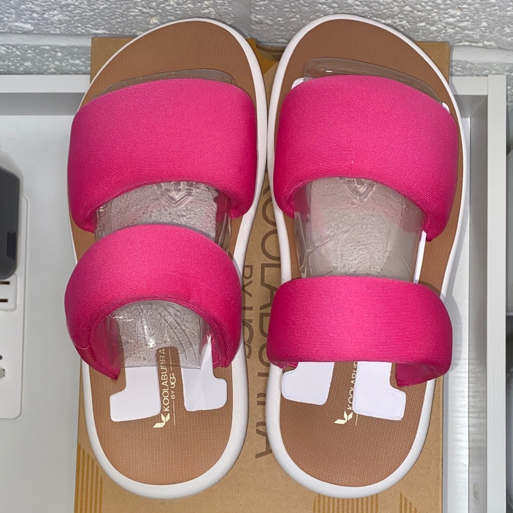 Koolaburra Vibrant Pink Kids Sandals